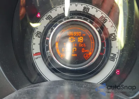 2013 Fiat 500 Pop из США, поврежденный, VIN 3C3CFFAR9DT526393